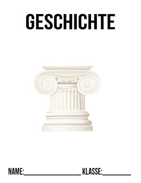 Deckblatt Geschichte antike Säule