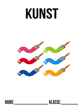 Deckblatt Kunst Farben
