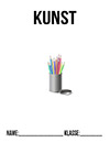 Kunst Buntstifte Deckblatt