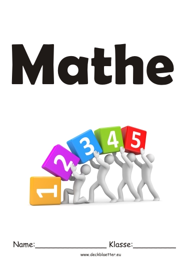 Deckblatt Mathe 3