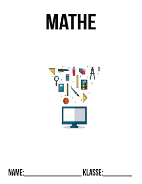 Deckblatt Mathe Computer