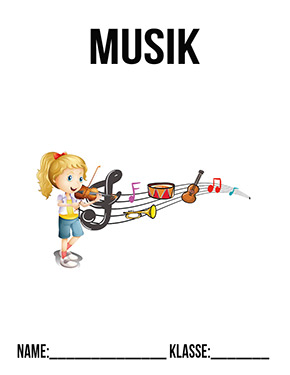 Deckblatt Musik Grundschule