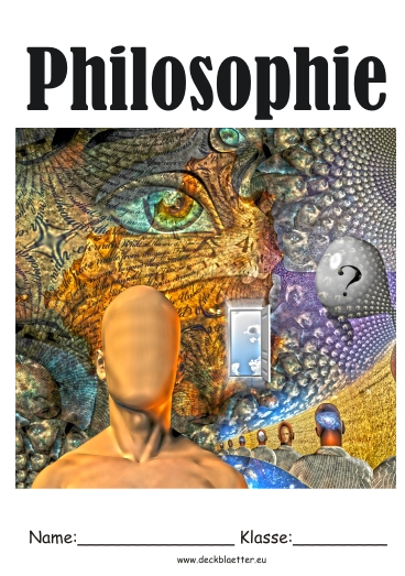 Deckblatt Schulfach Philosophie