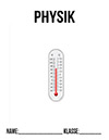 Physik Thermometer Deckblatt