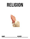 Religion betende Hände Deckblatt
