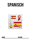 Spanisch Flaggen Deckblatt