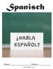 Spanisch Kurs Deckblatt