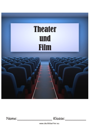 Deckblatt Theater und Film
