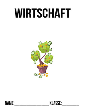 Deckblatt Wirtschaft Geldbaum