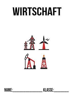 Deckblatt Wirtschaft Industrie