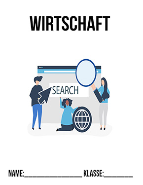 Deckblatt Wirtschaft Internet