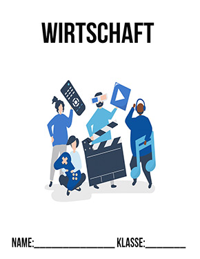 Deckblatt Wirtschaft Multimedia