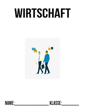 Deckblatt Wirtschaft Online Banking