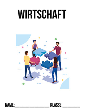 Deckblatt Wirtschaft Schule