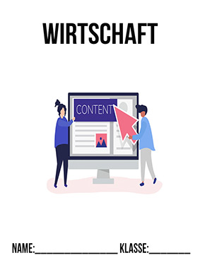 Deckblatt Wirtschaft Web Content