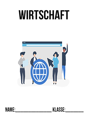 Deckblatt Wirtschaft Web Suche