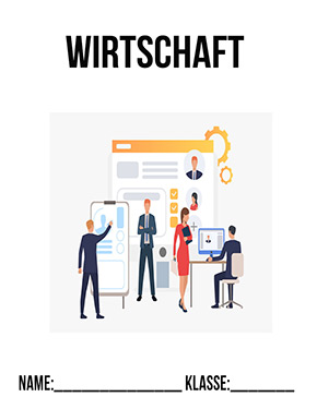 Deckblatt Wirtschaft und Verwaltung Deckblatt