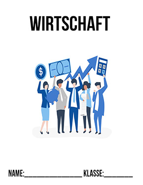 Deckblatt Wirtschafts Deckblatt